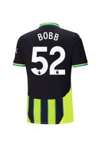 Fotbalové Dres Manchester City Oscar Bobb #52 Venkovní Oblečení 2024-25 Krátký Rukáv